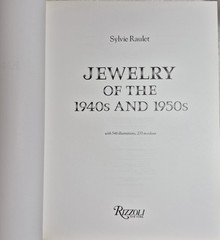 Jewelry of the 1940’s and 1950’s · Sylvie Raulet (1988)