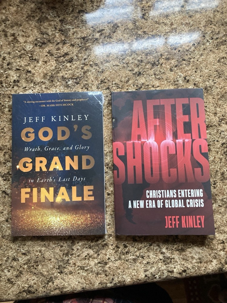 Jeff Kinley Book Set: God’s Grand Finale & Aftershocks, Prophecy, Christian Life