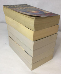 Lot of 6 BEN KAMAL SERIES BOOKS 2-7 by JON LAND – Paperback – Near Complete