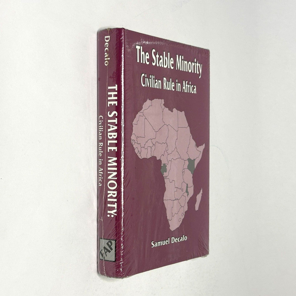 The Stable Minority: Civilian Rule in Africa, Decalo (1998, HC/DJ, New/Sealed)