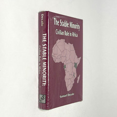The Stable Minority: Civilian Rule in Africa, Decalo (1998, HC/DJ, New/Sealed)