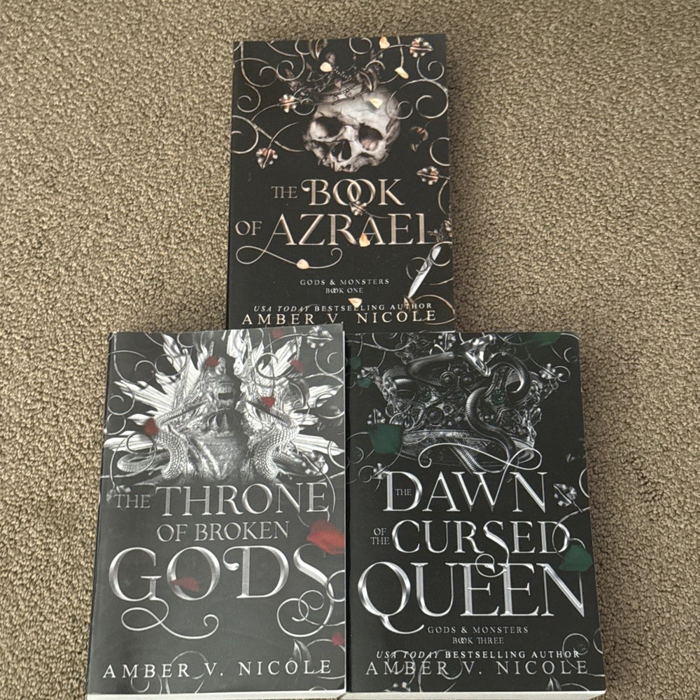 Gods & Monsters Series By Amber V. Nicole 3 Books Collection Set – Fiction – PB