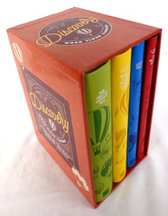 Discovery Word Cloud 4 Classic Set Oz Wind Willows Aesop Faux leather clean