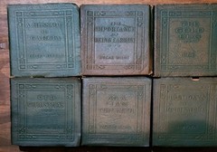 100 yr Old Antique Little Leather Library Books 1920’s Redcroft Pick Your Title