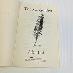 Theo of Golden: a Novel by Allen Levi