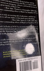 Black Cat Raiders of WWII BlueJacket Books (Naval Institute Press) Trade PB
