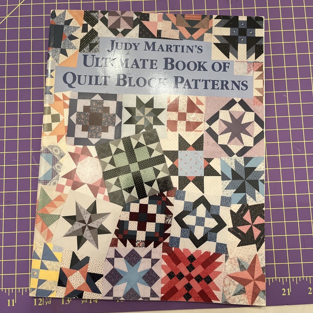 Judy Martin’s Ultimate Book of Quilt Block Patterns Martin, Judy paperback V…