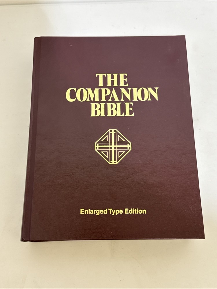 Companion Bible 1611 King James Version Indexed Enlarged Type Hardcover Edition