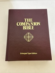Companion Bible 1611 King James Version Indexed Enlarged Type Hardcover Edition
