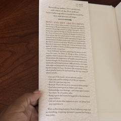 Notes on Being a Man Hardcover by Galloway, Scott