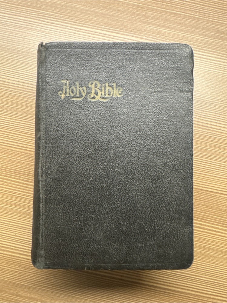 The Holy Bible Douay Version 1914 John Murphy Company Not Mint Condition Look