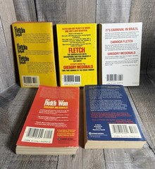Fletch Series By Gregory McDonald Book Lot Books 3,5,7,8 &9