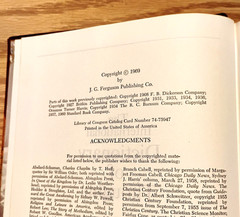 International Dictionary of Thoughts by Bradley Faux Leather HC Ferguson 1969