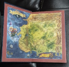 Signed Robert Jordan Crown of Swords Tor Hardcover Wheel of Time Near Fine
