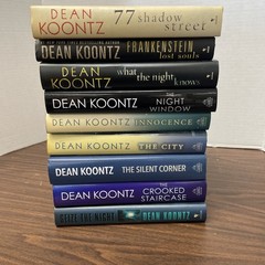 Dean Koontz Lot of 9 Misc. Horror Hardcover (See Photos for Titles)