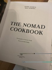 The Nomad Cookbook /D.Humm and W.Guidara +cocktail Book /map/ Author Signed Mint