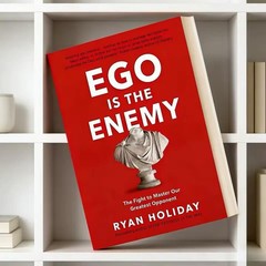EGO IS THE ENEMY By Ryan Holiday Paperback Novel #1 New York Times Bestseller Bo