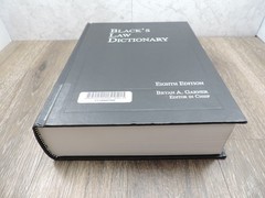Black’s Law Dictionary Eight Edition 2004 Former Library Book