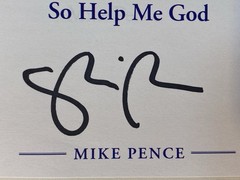SIGNED Mike and Karen Pence books lot of 3 So Help Me God + 2x Marlon Bundo