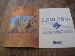 Duran Duran Seven and the Ragged Tiger Song Book Hal Leonard 32 pages!