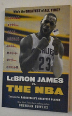 „LeBron JAMES vs. THE NBA,” Non-Fiction Paperback Book, 237 Pages, New (c) 2017
