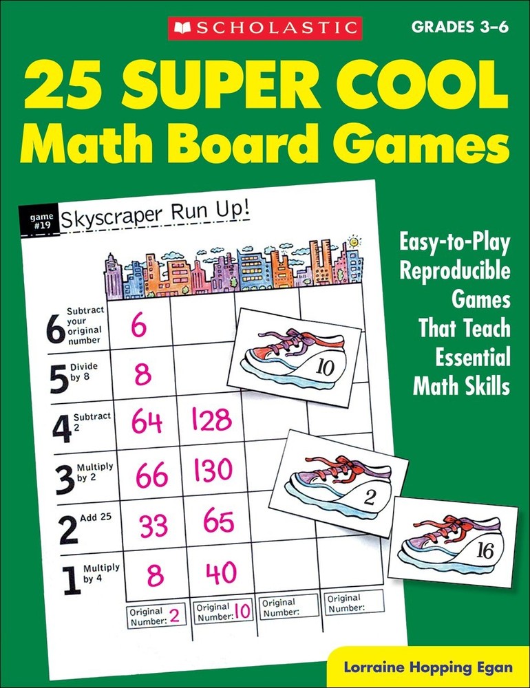 25 Math Board Games: Easy-to-Play Reproducible Games that Teach Essential Ma…