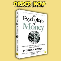 The Psychology of Money by Morgan Housel (paperback) FREE SHIPPING