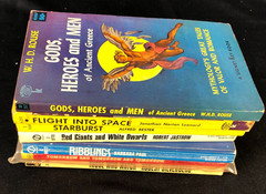 Vintage Signet Science Fiction Paperback Lot of 7 Alfred Bester Aldous Huxley