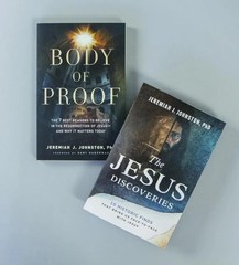 2 book combo by Jeremiah J. Johnston Jesus Discoveries,Body of Proof Paperback