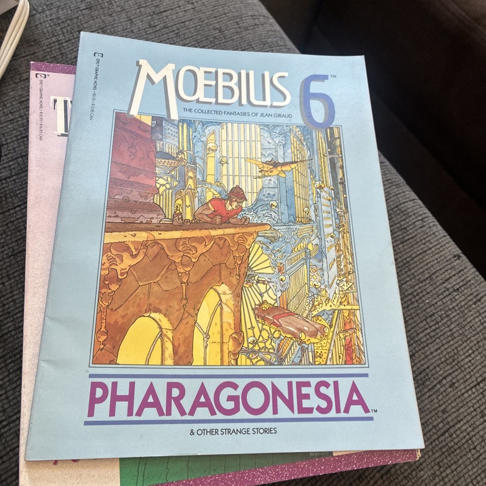 Moebius 6 PHARAGONESIA & Other Strange Stories 1988 Jean Giraud Epic Marvel