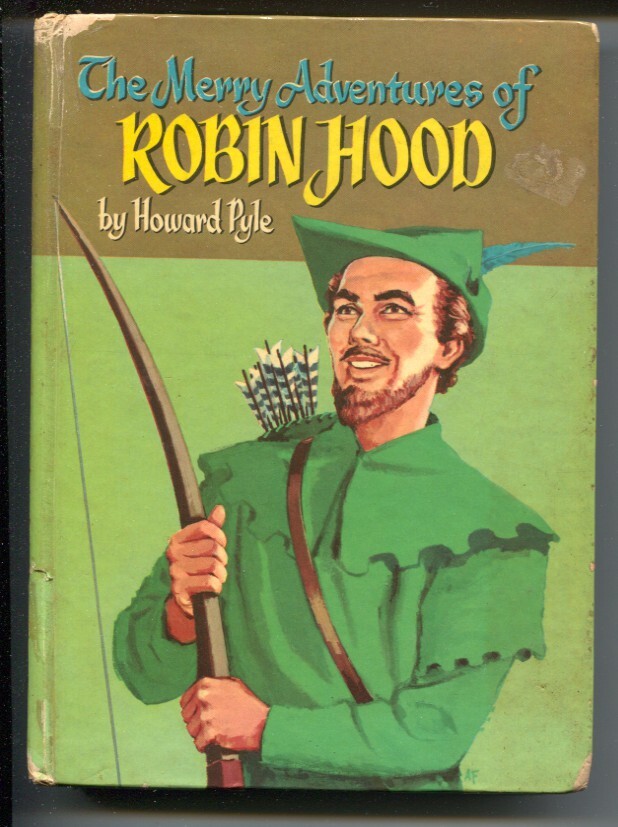 Merry Adventures of Robin Hood#1610 1955-Whitman-Howard Pyle-Paul Busch art-VG