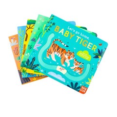 Let’s Go Home Series 5 Books Collection Set (Baby Shark Baby T Rex Baby Tiger