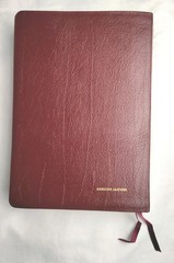 Reformation Study Bible NKJV 1995 Burgundy Genuine Leather Brand New In Box 2896