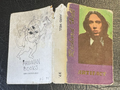 Artifact by Richard Hell Notebooks from Hell 1974-80 Hanuman Books # 37 1992