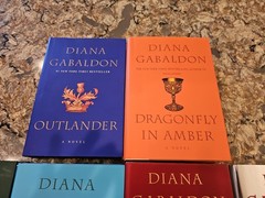 Diana Gabaldon Hardcover Outlander Series Nine Book Set Books 1-9 + Companion