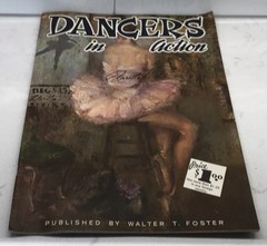 How To Draw Animals-Horses-Riders-Dancers Walter T Foster VTG Art Books Lot Of 4