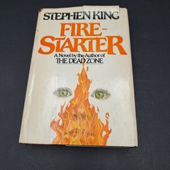 Vintage Stephen King FIRESTARTER Book Club 1st Edition 1980 Hardback Dust jacket