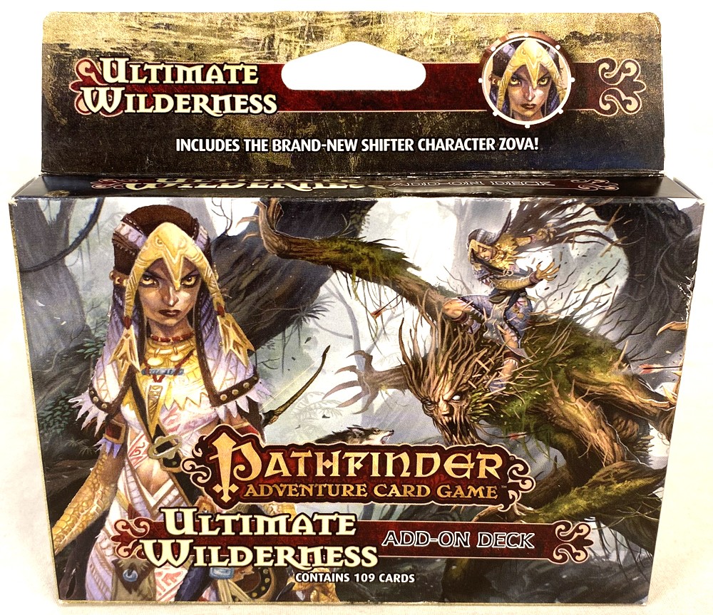 Paizo PATHFINDER Adventure Card Game ULTIMATE WILDERNESS Add-On Deck PZO6832