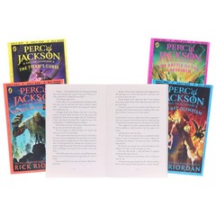 Percy Jackson And The Olympians Series By Rick Riordan 5 Books – Ages 9+ – PB