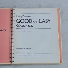 Betty Crocker Good and Easy Cookbook 1971 First Printing Spiral Bound