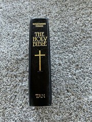 The Holy Bible Douay Rheims Version Catholic 1989 Orthodox Hardcover Black F26
