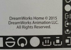Dreamworks Home Coloring and Activity Book Do You Speak Boov? Stickers 2015