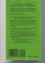Robbers and Robots ~ TSR 1983 1st Mike Carr Endless Quest #9 CYOA D&D