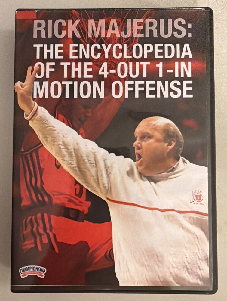 Rick Majerus: The Encyclopedia of the 4-Out-1-In Motion Offense 3 DVD Set
