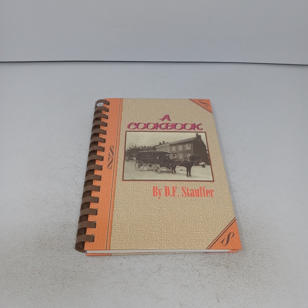 A Cookbook: 1995 Cookbooks by Morris Press Hardcover by D. R. Stauffer