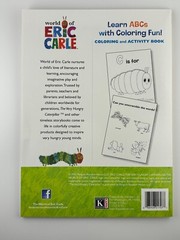 Eric Carle (set of 2) Coloring & Activity books ALPHABET & NUMBERS 160 pages