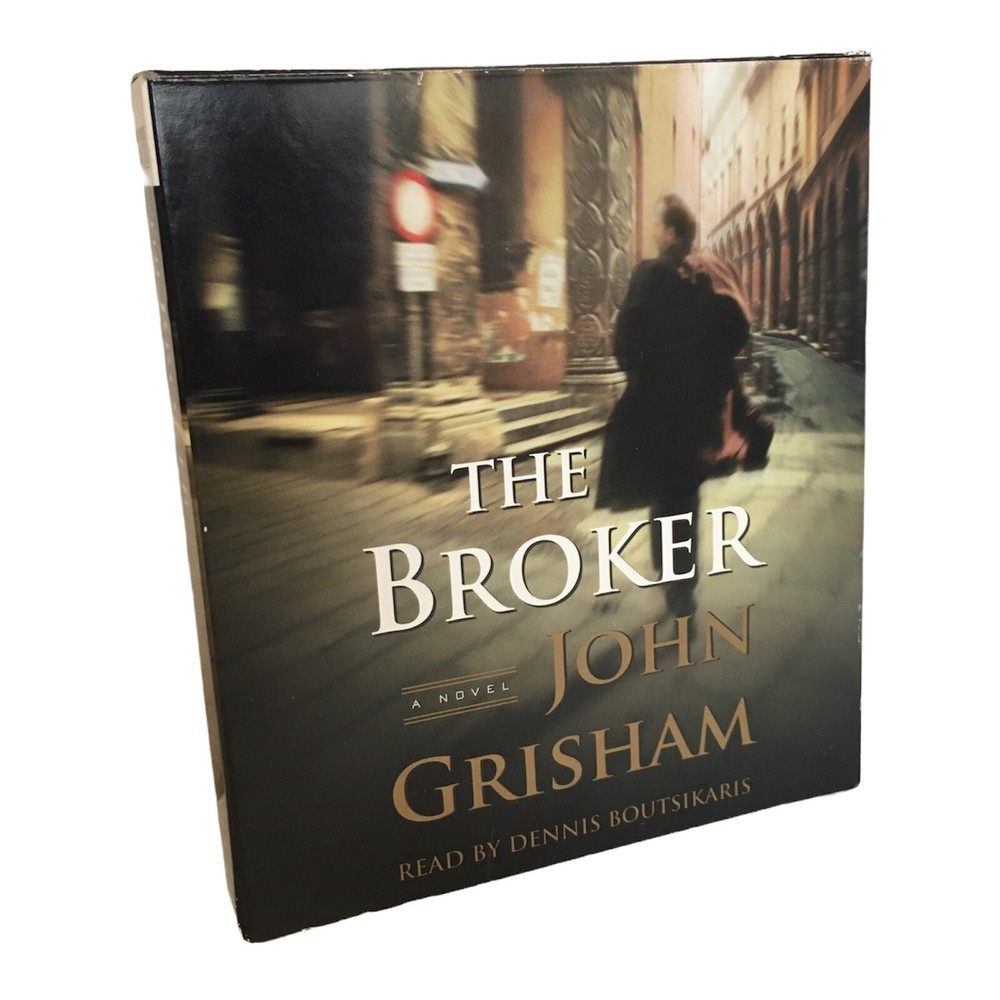 The Broker By John Grisham CD Audiobook Abridged Read By Dennis Boutsikaris