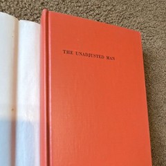 Peter Viereck The Unadjusted Man Hardcover 1956 Beacon Press w/ Dust Jacket
