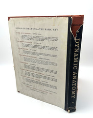 Dynamic Anatomy by Burne Hogarth Vintage 1958 Watson-Guptill Art Reference Book