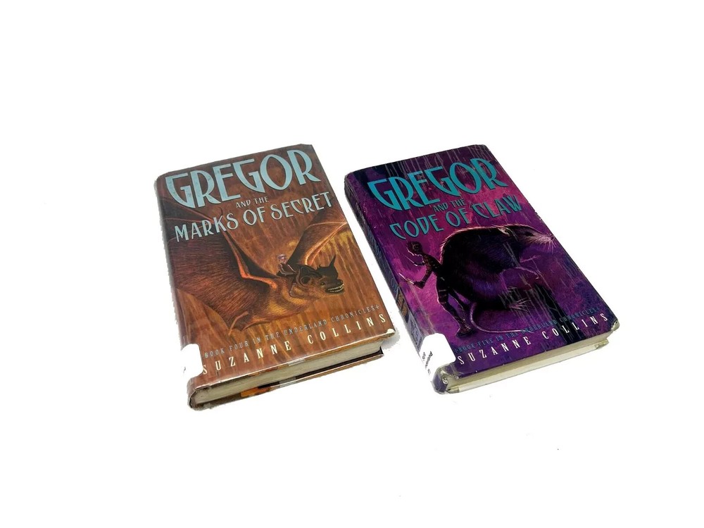 Gregor Marks of Secret Code of Claw by Suzanne Collins Hardcovers